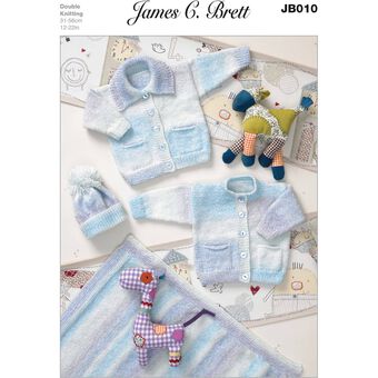 James C Brett Baby Marble DK Laine/Fil-BM2